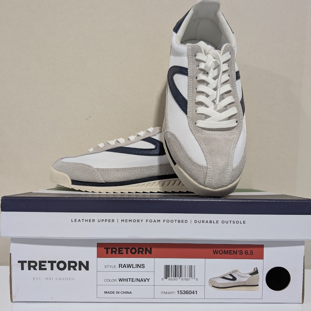New TRETORN Rawlins Sneakers W 6.5